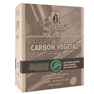 josper carbón vegetal de marabú caja de 11 kg